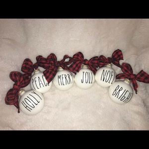 rae dunn Accessories - Rae Dunn style Christmas ornaments buffalo plaid rae dunn Accessories - Rae Dunn style Christmas ornaments buffalo plaid